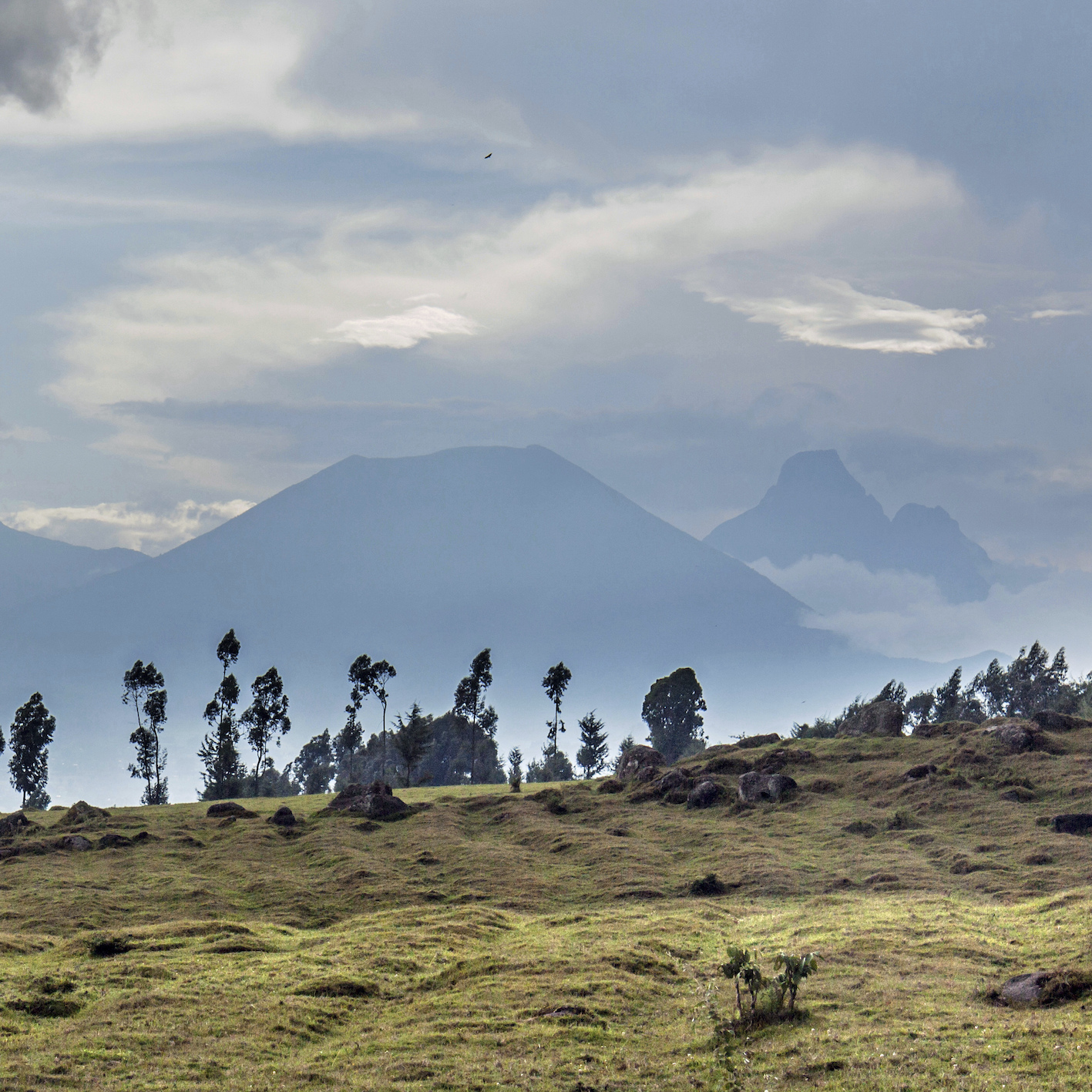 Ruanda. Volcanes