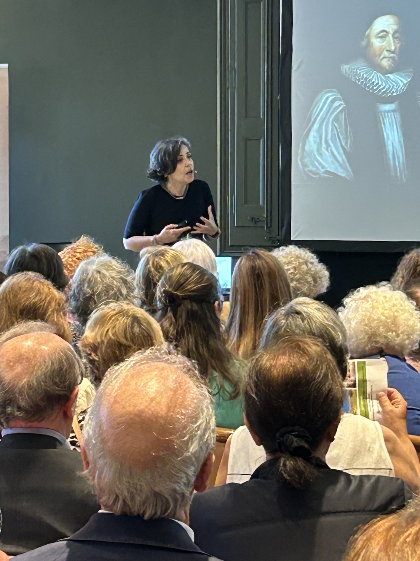 Irene Cordón, charla Atapuerca