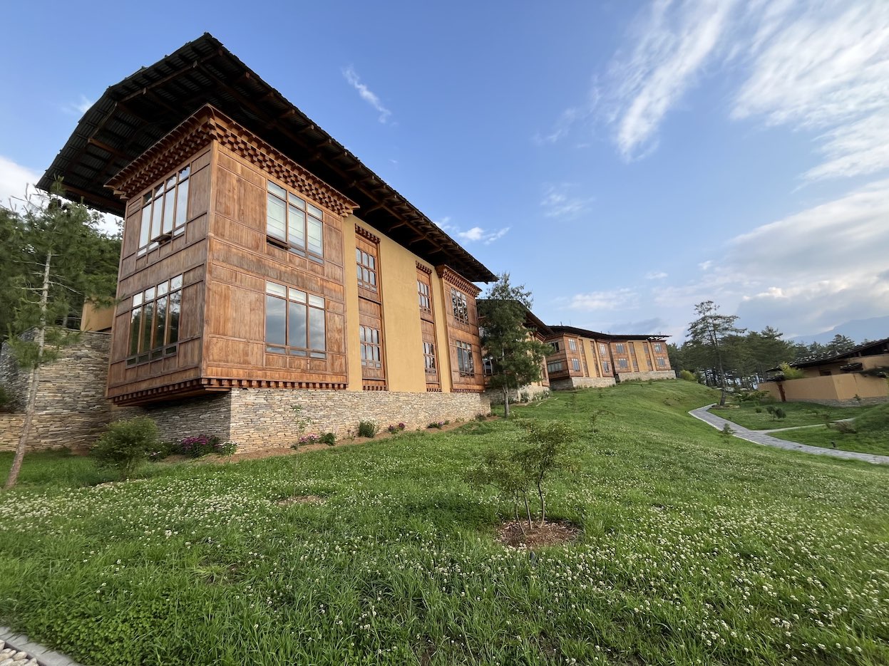 Alopjamiento Six Senses en Bután