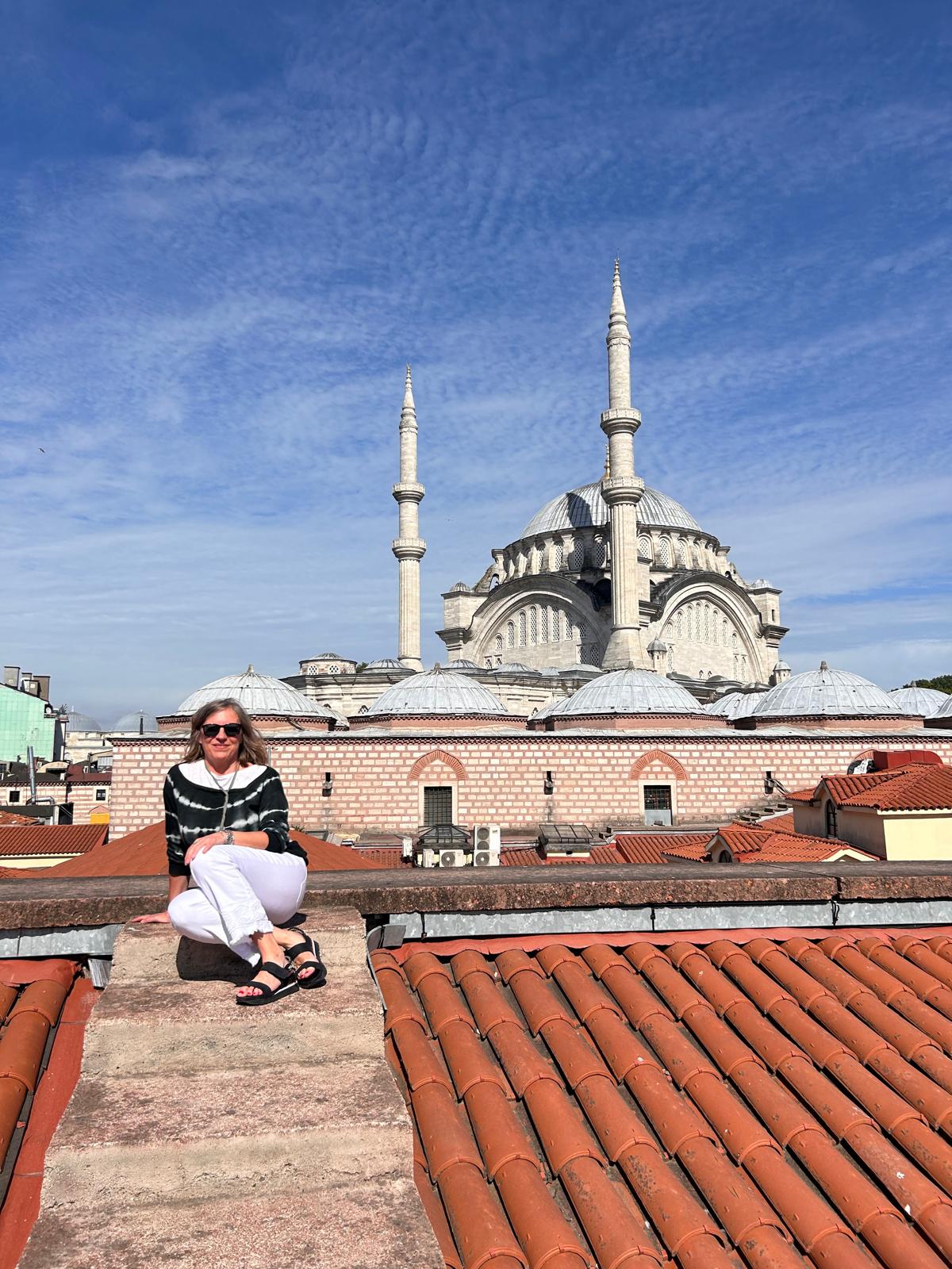 Roser en el Gran Bazar de Estambul