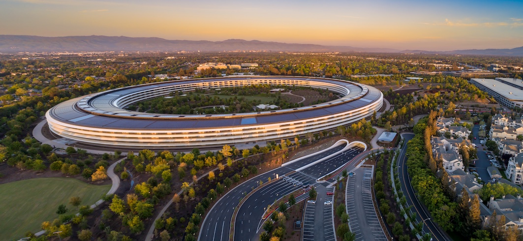 Sede de Apple en silicon Valley